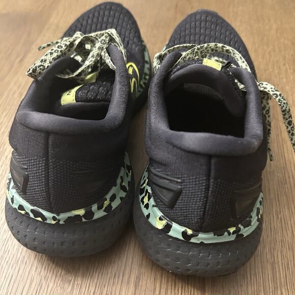Brooks Glycerin 19 Women’s Size 6.5 Electric Cheetah Black Green Running Shoe - Picture 14 of 16